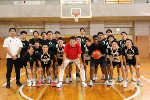 男子バスケットボール部　報道ステーションに出演！